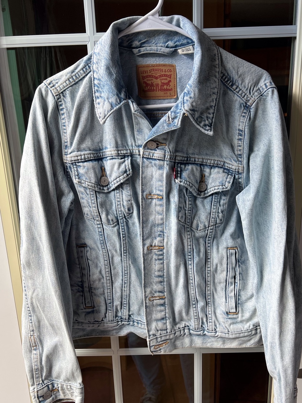 Levi's Light Blue Washed Denim Jacket - Classic Trucker